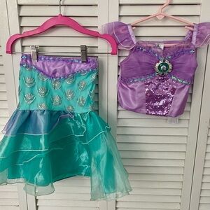 Disney Mermaid Princess Costume - Purple and Teal